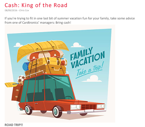 Blog Post - Cash King of the Road